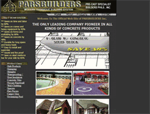 Tablet Screenshot of parsbuildersinc.com